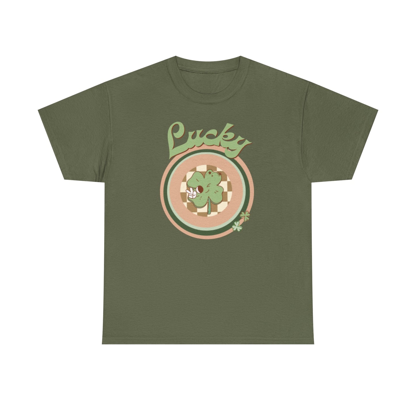 80s Retro Whimsical St Patrick’s Day Tee