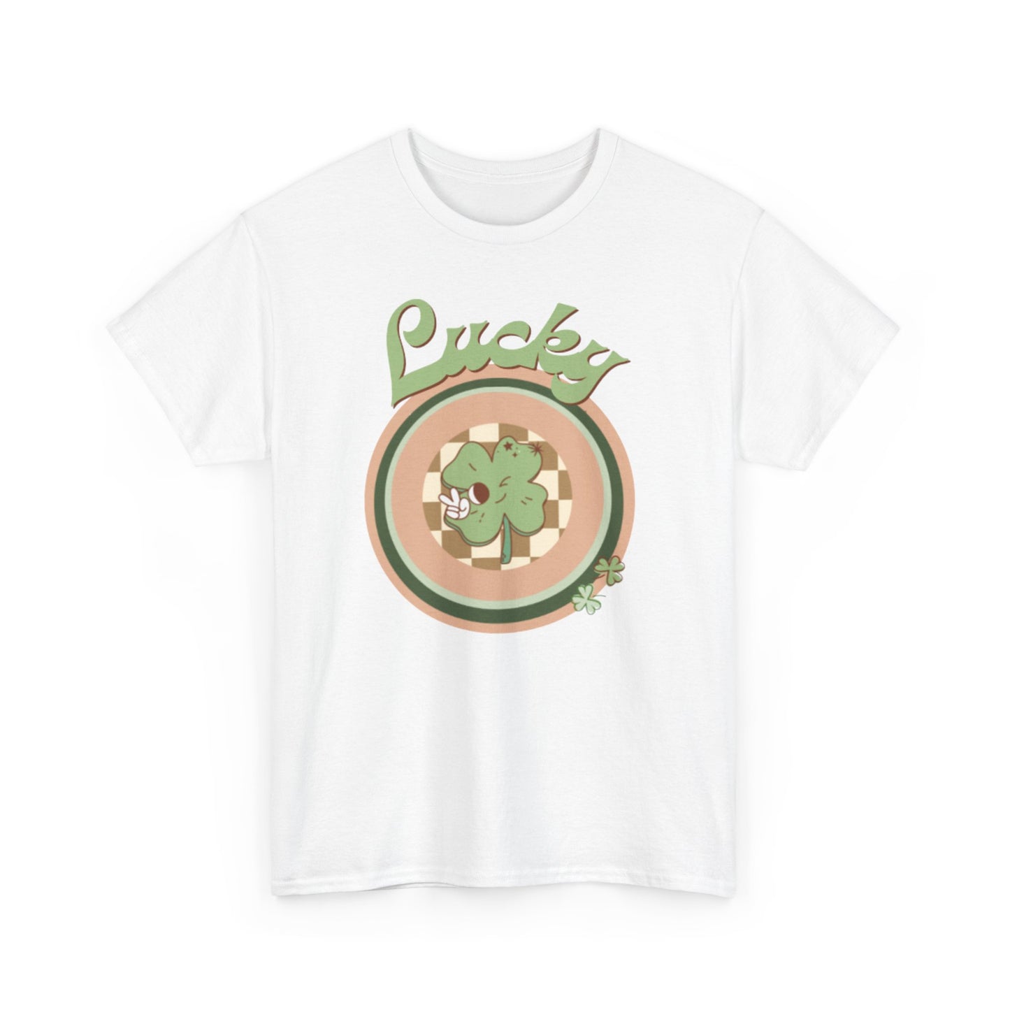 80s Retro Whimsical St Patrick’s Day Tee