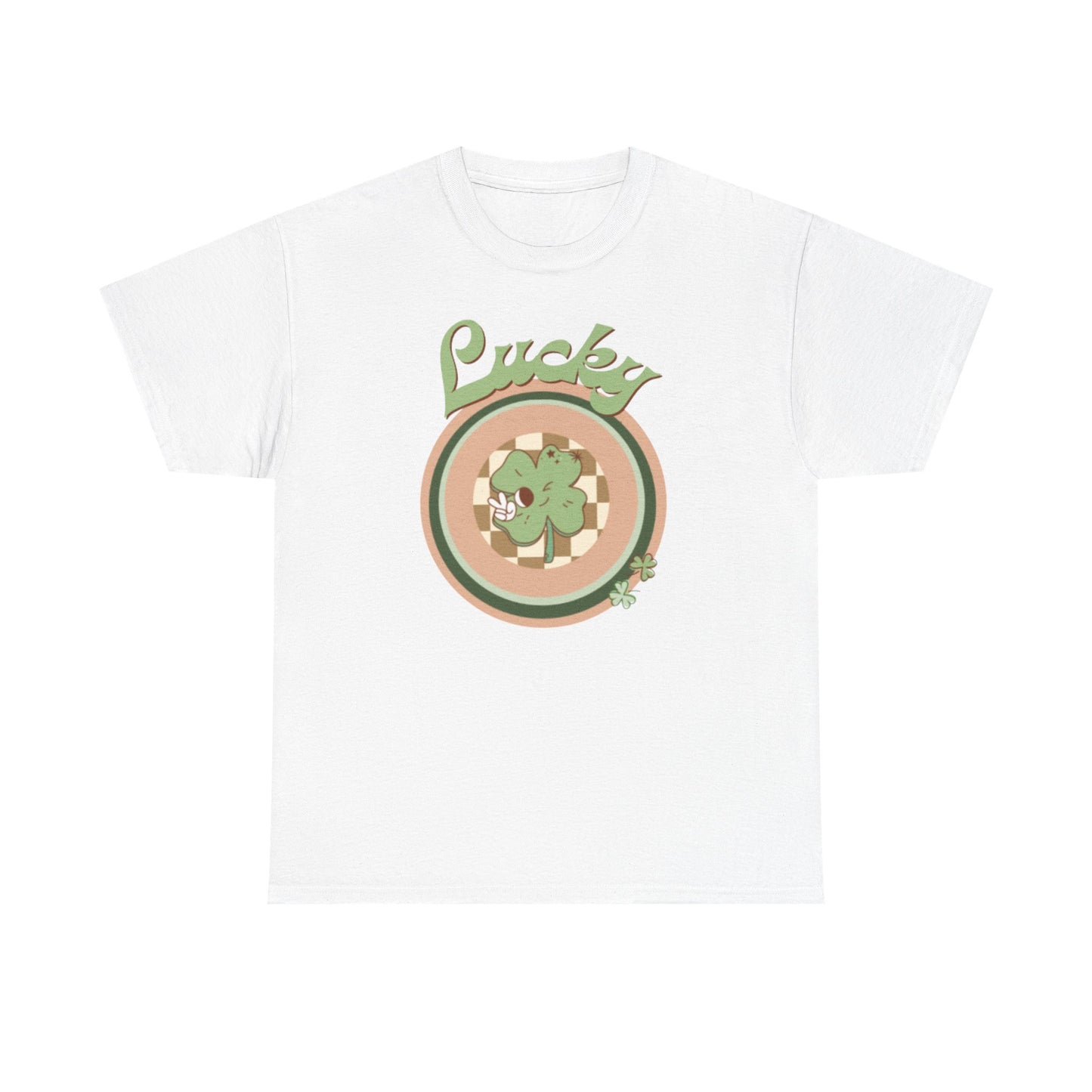 80s Retro Whimsical St Patrick’s Day Tee