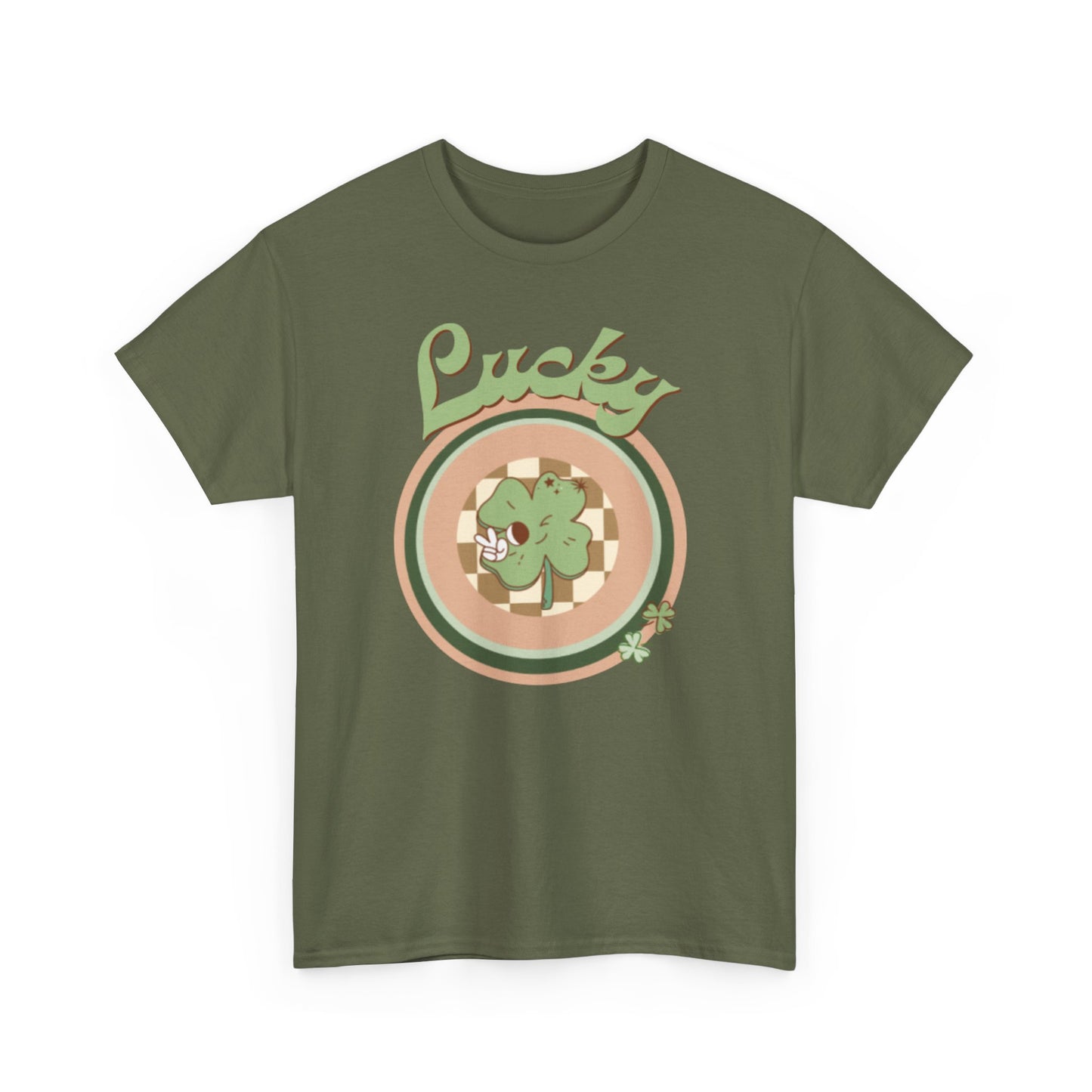 80s Retro Whimsical St Patrick’s Day Tee