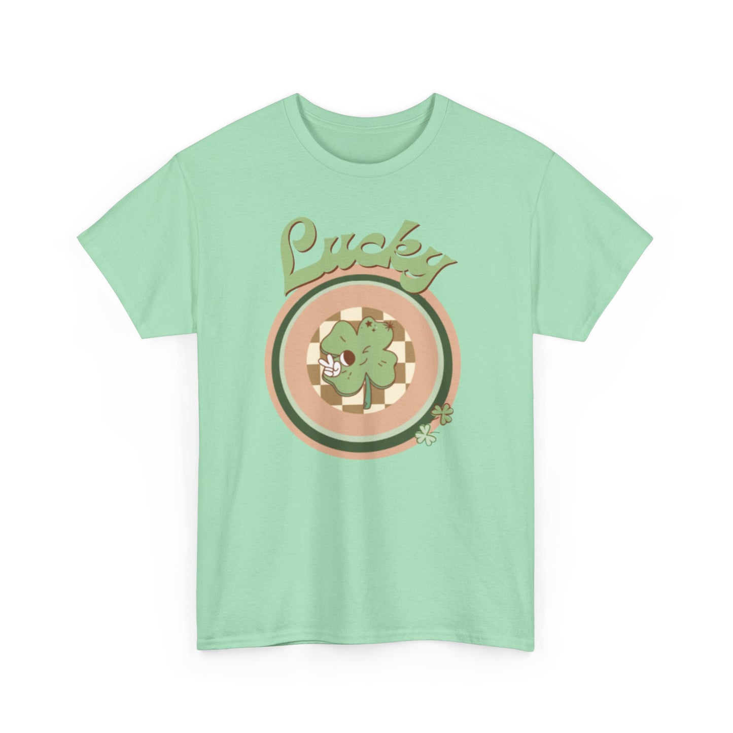 80s Retro Whimsical St Patrick’s Day Tee