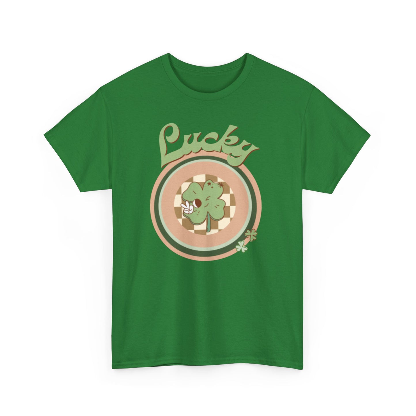 80s Retro Whimsical St Patrick’s Day Tee