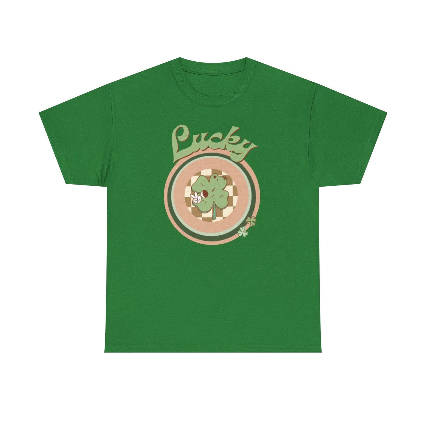 80s Retro Whimsical St Patrick’s Day Tee